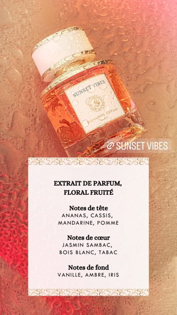 Sunset Vibes 50 ml Signature Royale Paris – Image 2