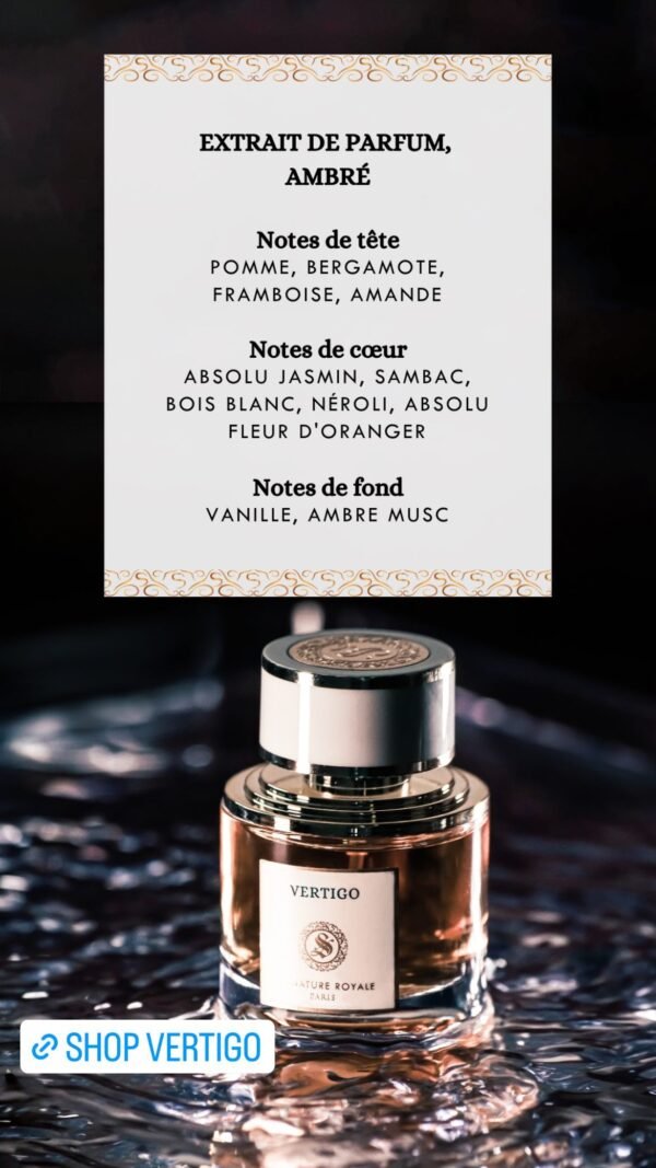 Vertigo 50 ml Signature Royale Paris – Image 2