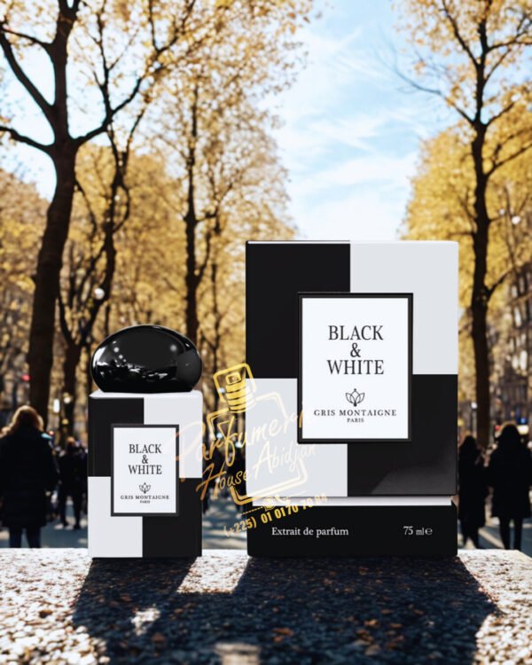 BLACK & WHITE 75ML Gris Montaigne Paris