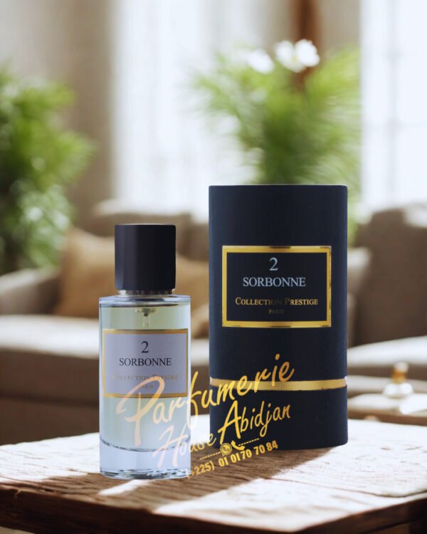 SORBONNE N°2 50ml - inspiration Gris Montaigne - Collection Prestige Paris