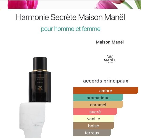 HARMONIE SECRETE INTENSE – MAISON MANËL PARIS – 50ML